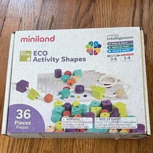 Eco Activity Shapes - Multicolor Educational Toy Set
